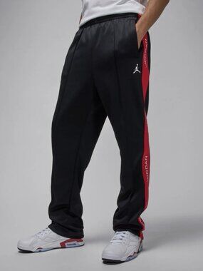Air Jordan Essentials Tracksuit Pants Men’s Sizes Black Red HF9341-011